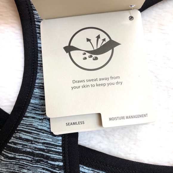 Nikibiki Racer Back Sports Bra Aqua Marin Size M/L - Picture 8 of 10